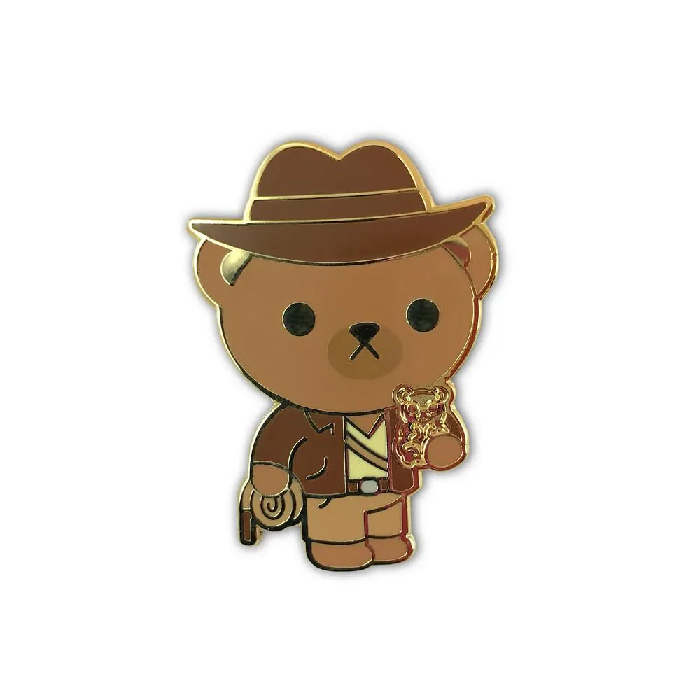 100% Soft - "Bearison Ford - Indiana Bear" Enamel Pin