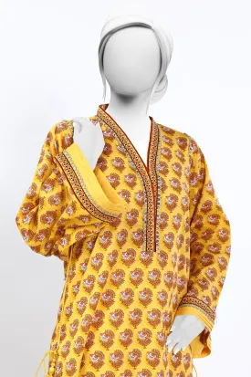 2PC Unstitched Printed