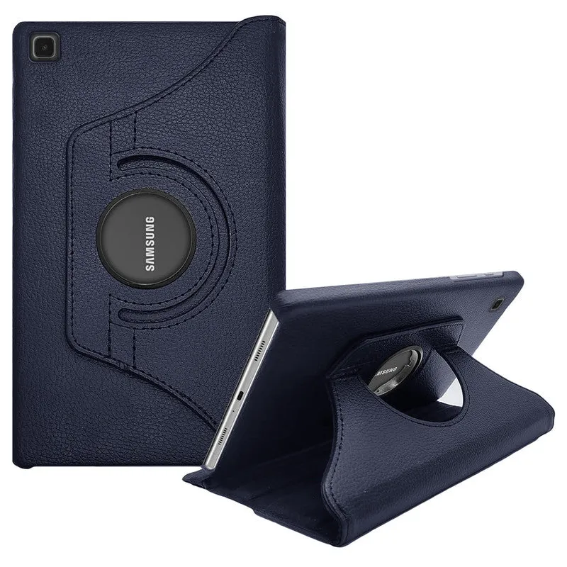 360 Degree Rotating PU Leather Tablet Flip Cover For Samsung Tab A7 SM-T500
