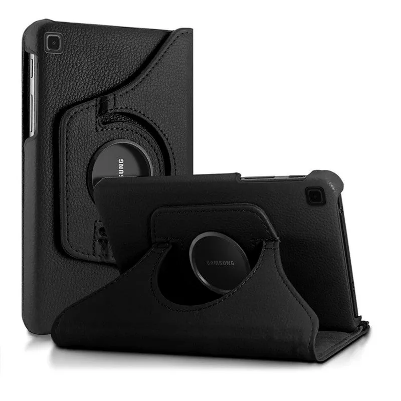 360 Degree Rotating PU Leather Tablet Flip Cover For Samsung Tab A7 SM-T500
