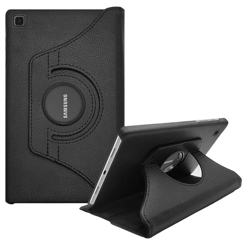 360 Degree Rotating PU Leather Tablet Flip Cover For Samsung Tab A7 SM-T500