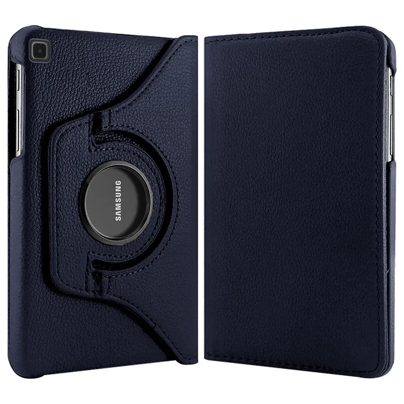 360 Degree Rotating PU Leather Tablet Flip Cover For Samsung Tab A7 SM-T500
