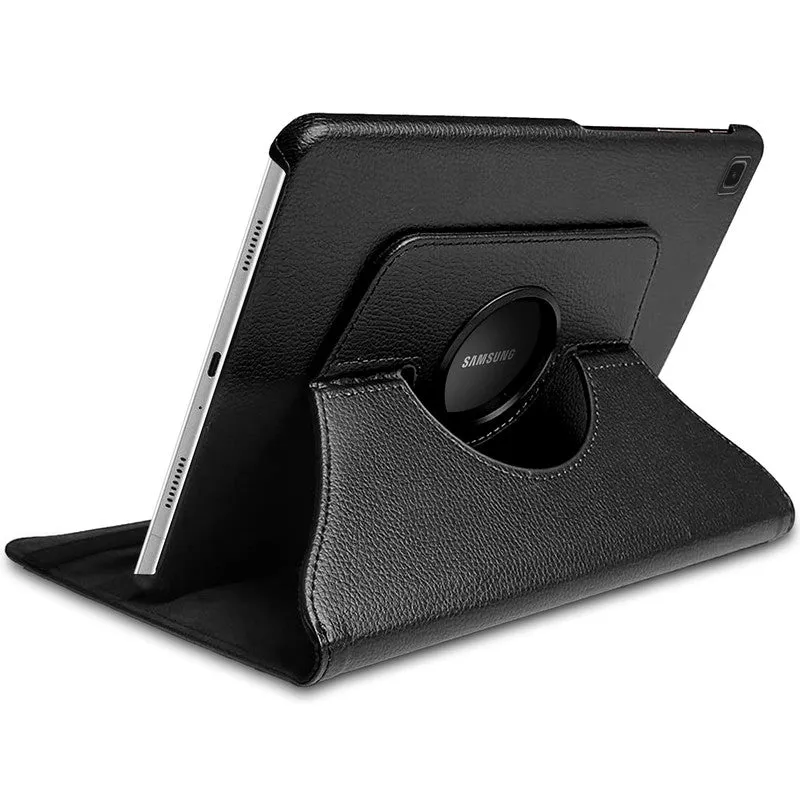 360 Degree Rotating PU Leather Tablet Flip Cover For Samsung Tab A7 SM-T500