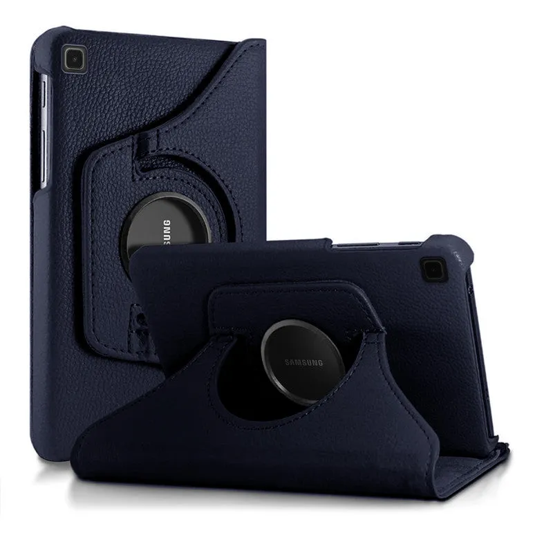 360 Degree Rotating PU Leather Tablet Flip Cover For Samsung Tab A7 SM-T500