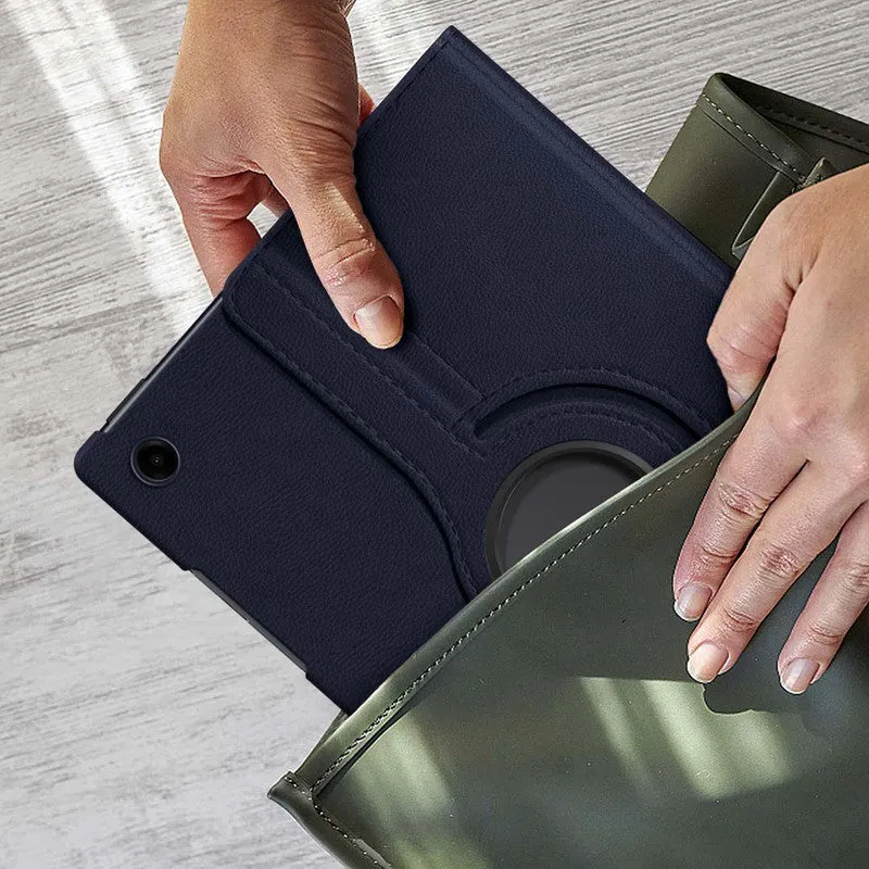 360 Degree Rotating PU Leather Tablet Flip Cover For Samsung Tab A9 Plus 11"
