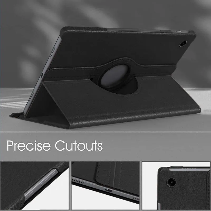 360 Degree Rotating PU Leather Tablet Flip Cover For Samsung Tab A9 Plus 11"