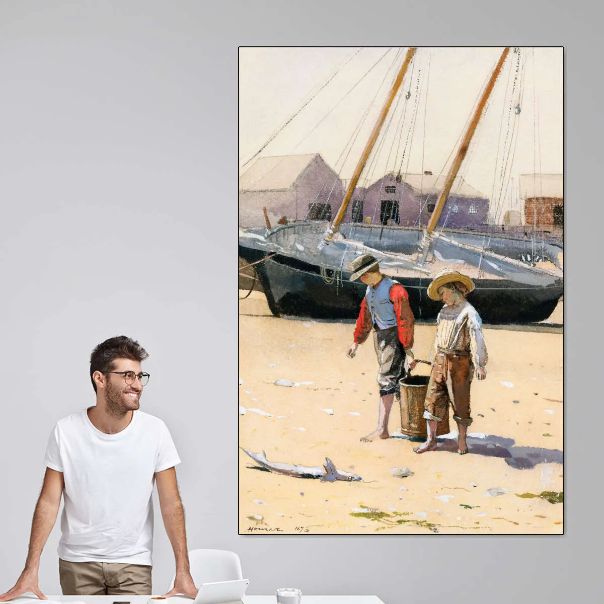 A Basket Of Clams Wall Art