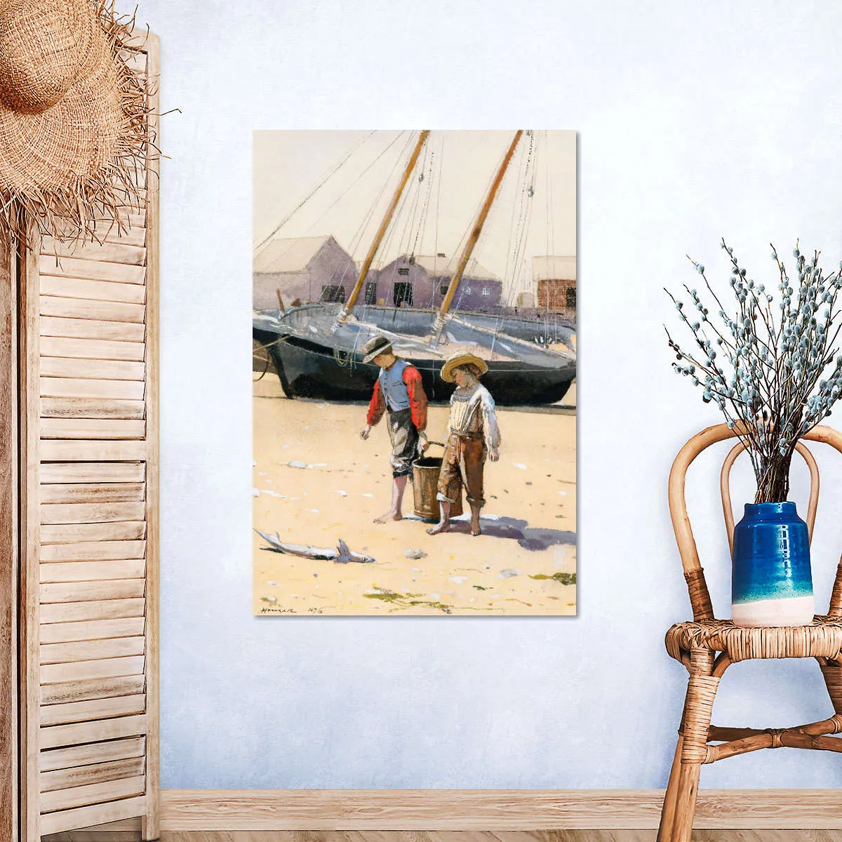 A Basket Of Clams Wall Art