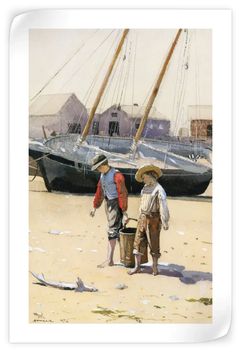 A Basket Of Clams Wall Art