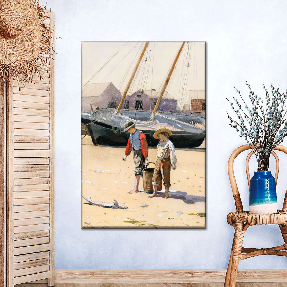 A Basket Of Clams Wall Art