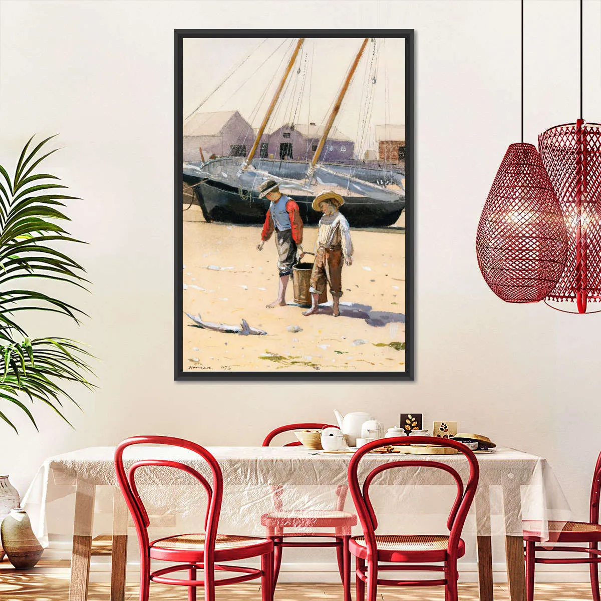 A Basket Of Clams Wall Art
