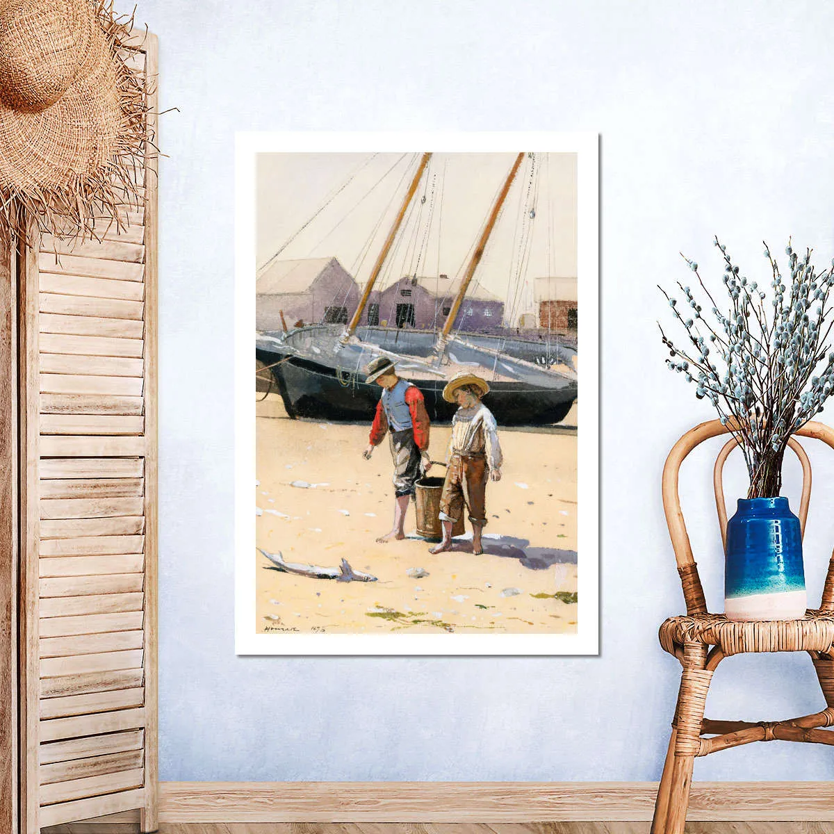 A Basket Of Clams Wall Art