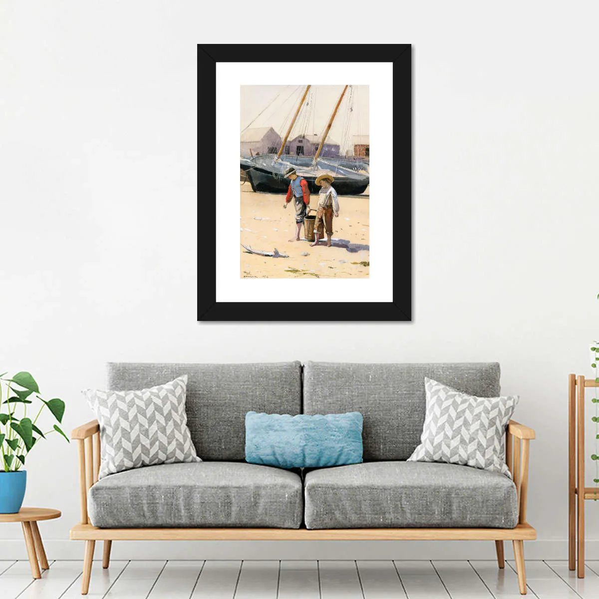 A Basket Of Clams Wall Art