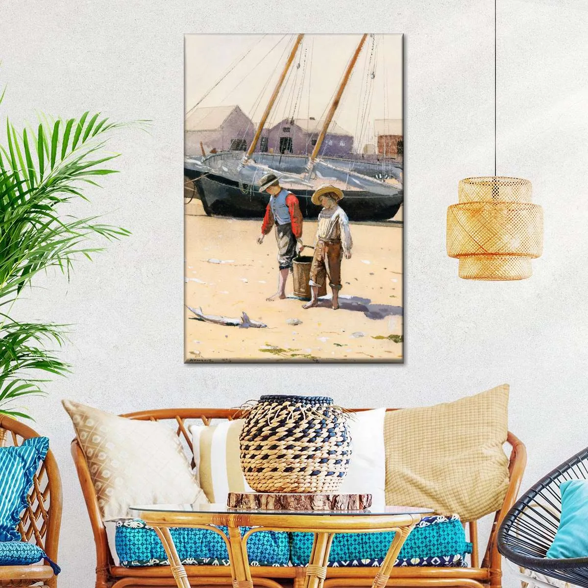 A Basket Of Clams Wall Art