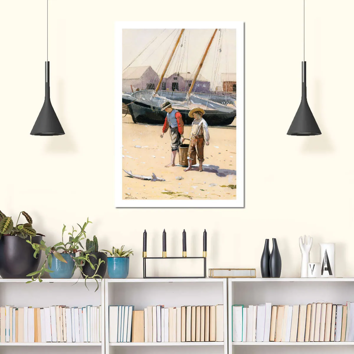 A Basket Of Clams Wall Art