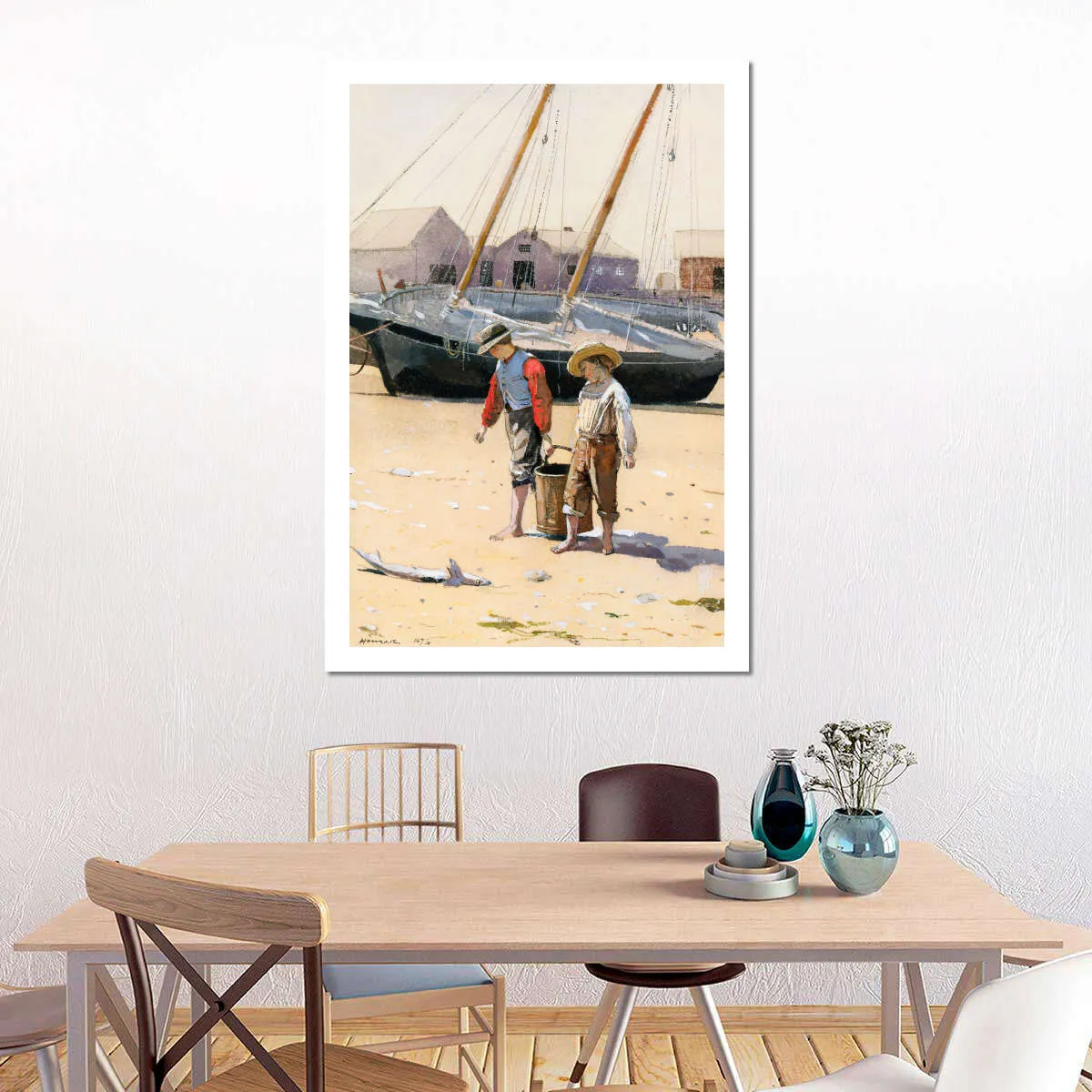 A Basket Of Clams Wall Art