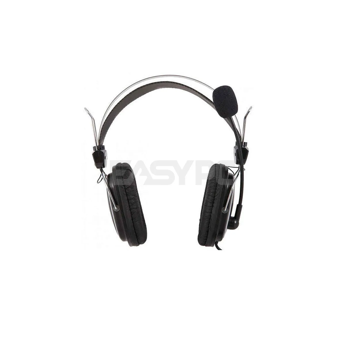 A4Tech Hs50 Omnidirectional Noise-cancelling Mic Headset Black, Adjustable Headband, Quadrate Ear Cushion, Superior Sound Quality Headset