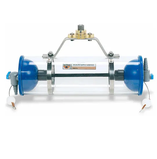 Alpha Water Sampler, 2.2 L, Horizontal, Acrylic