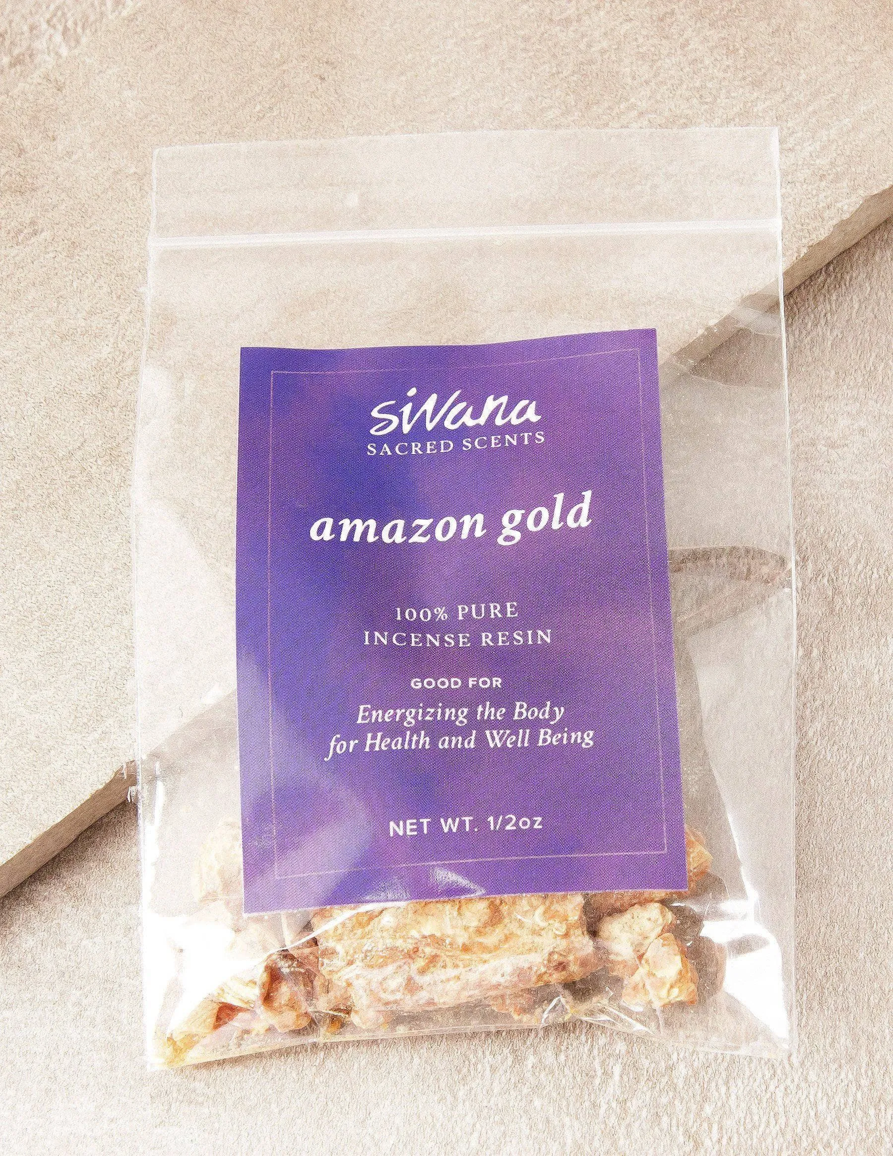 Amazon Gold Resin Incense