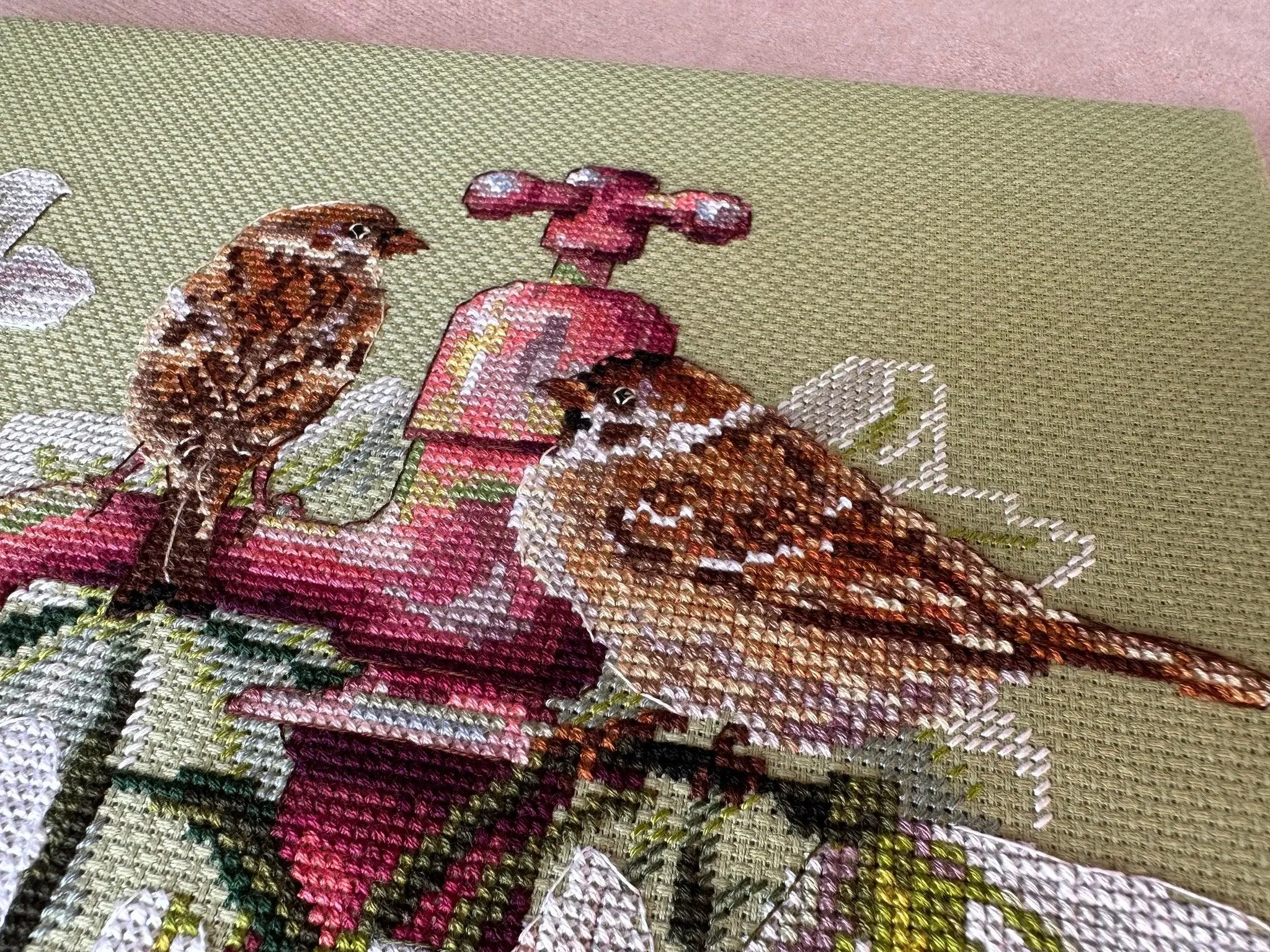 Among the Lilies K-229 Counted Cross-Stitch Kit