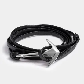 Anchor Leather Silver