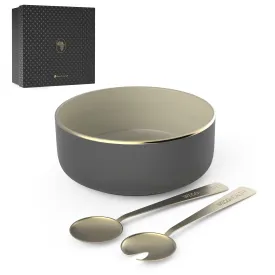 Andy Cartwright Afrique Dusk Salad Bowl & Servers Set (AC-2390)