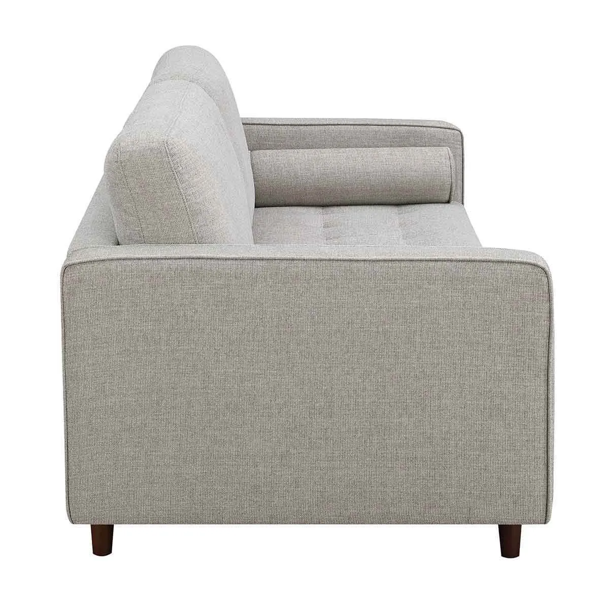 Ashla Grey Fabric Sofa