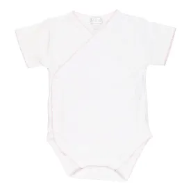 Basic Short Sleeve Cross Bodysuit