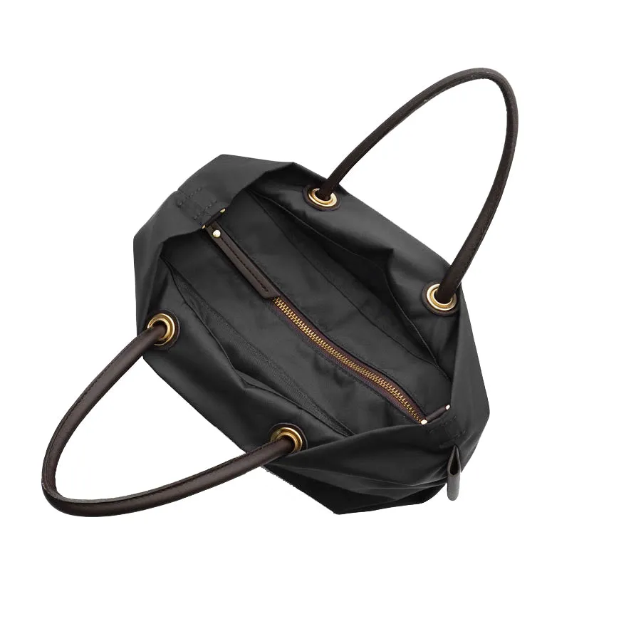 BIANCA-S Charcoal x Taupe 2 Ways Tote