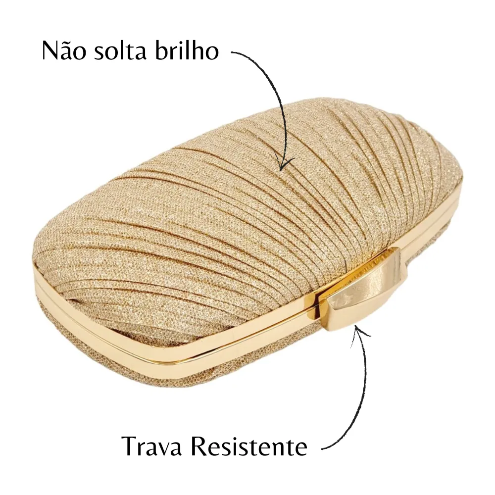 Bolsa Clutch Feminina - Jasmin