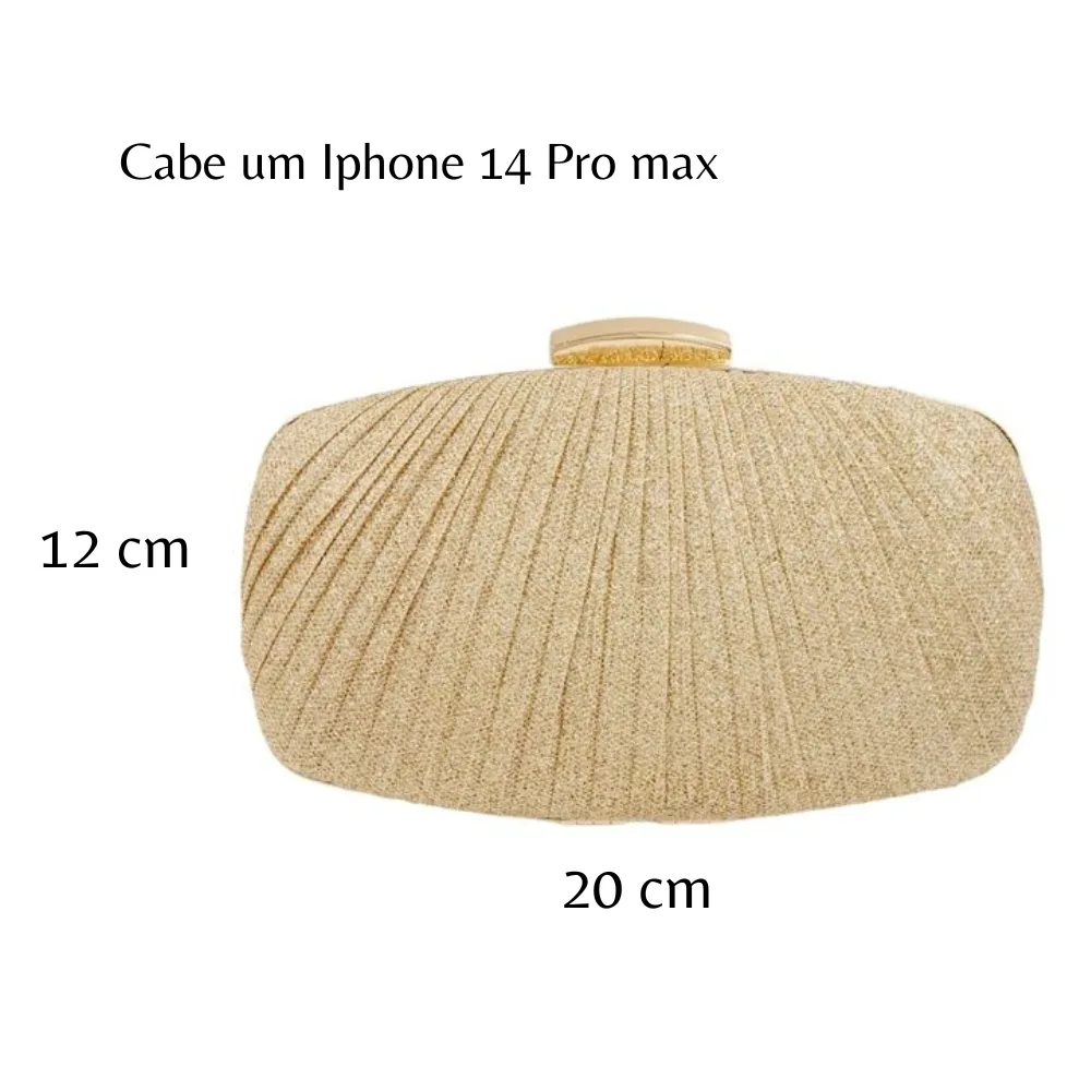 Bolsa Clutch Feminina - Jasmin