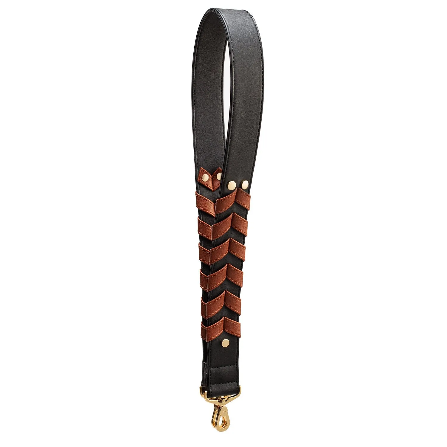 Braided Strap - Dark Brown