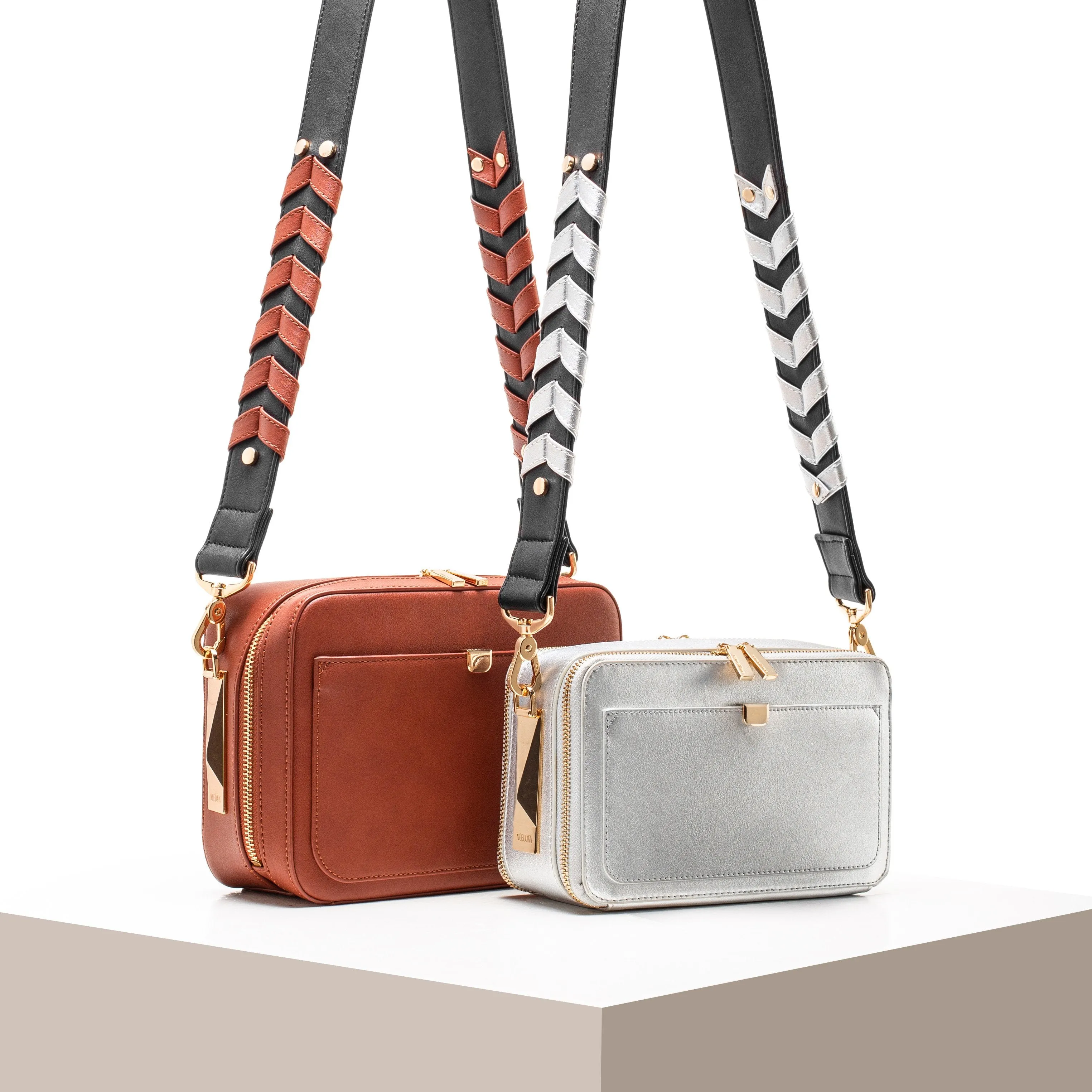 Braided Strap - Dark Brown