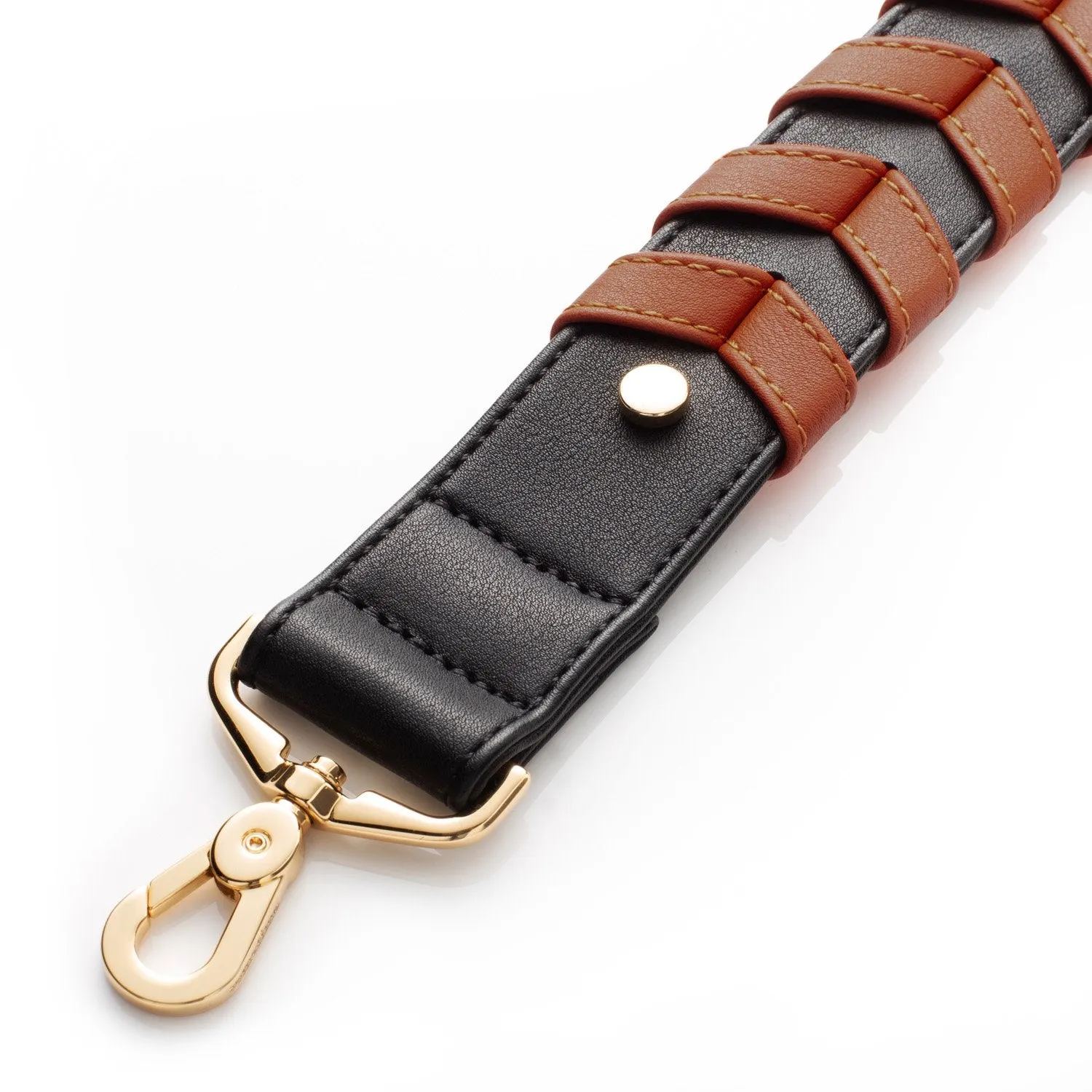 Braided Strap - Dark Brown