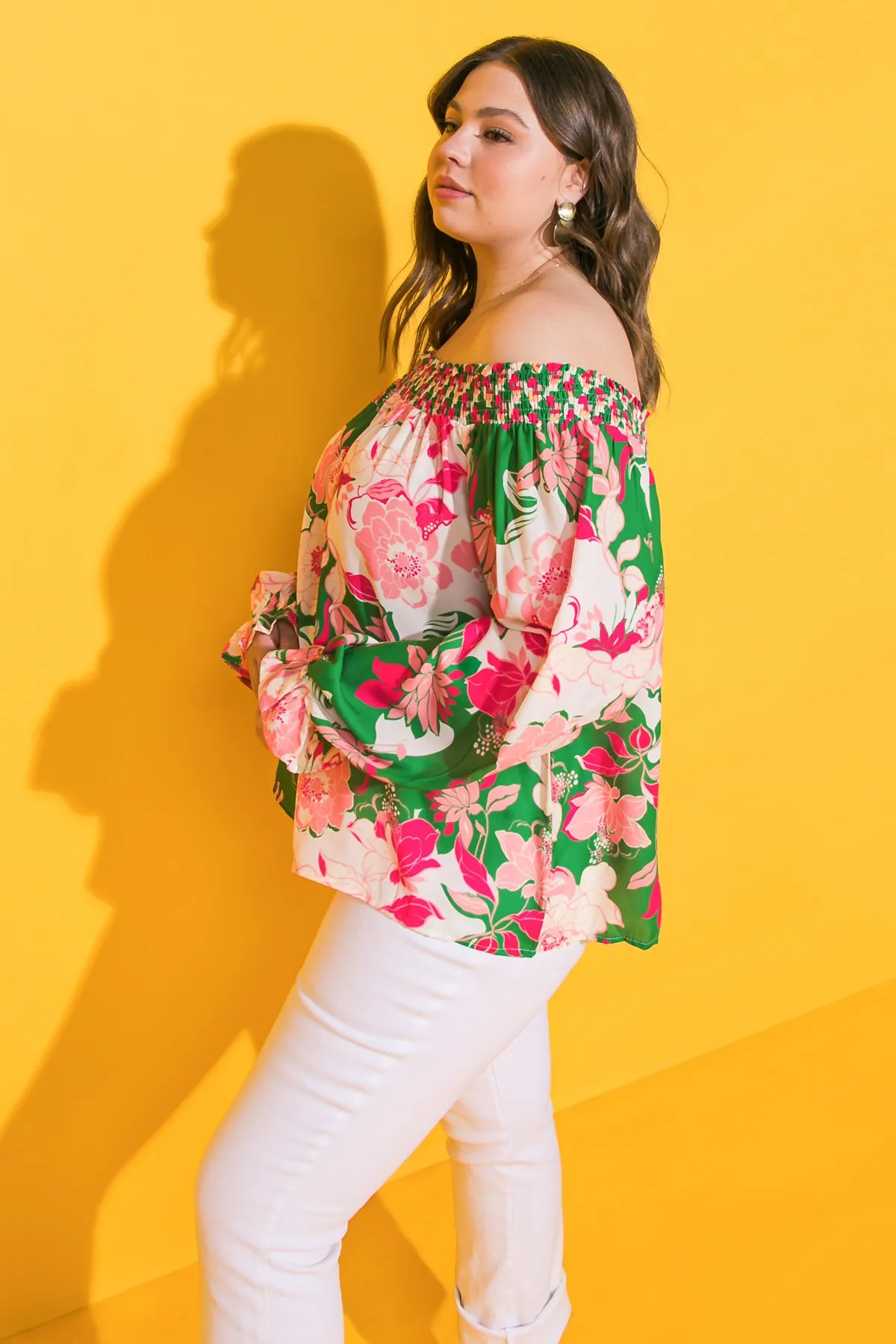 BREAK THE RULES WOVEN TOP