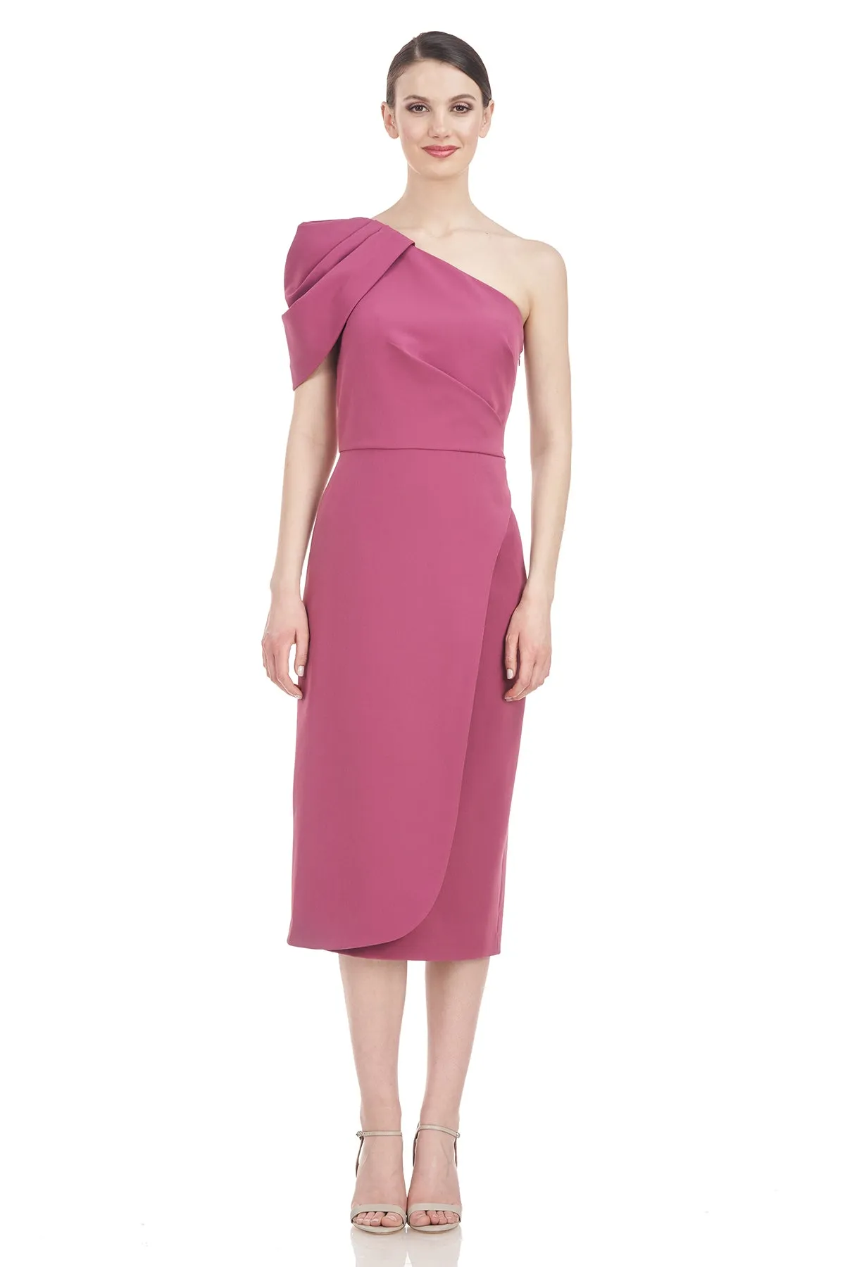 Brie Shoulder Draped Dress