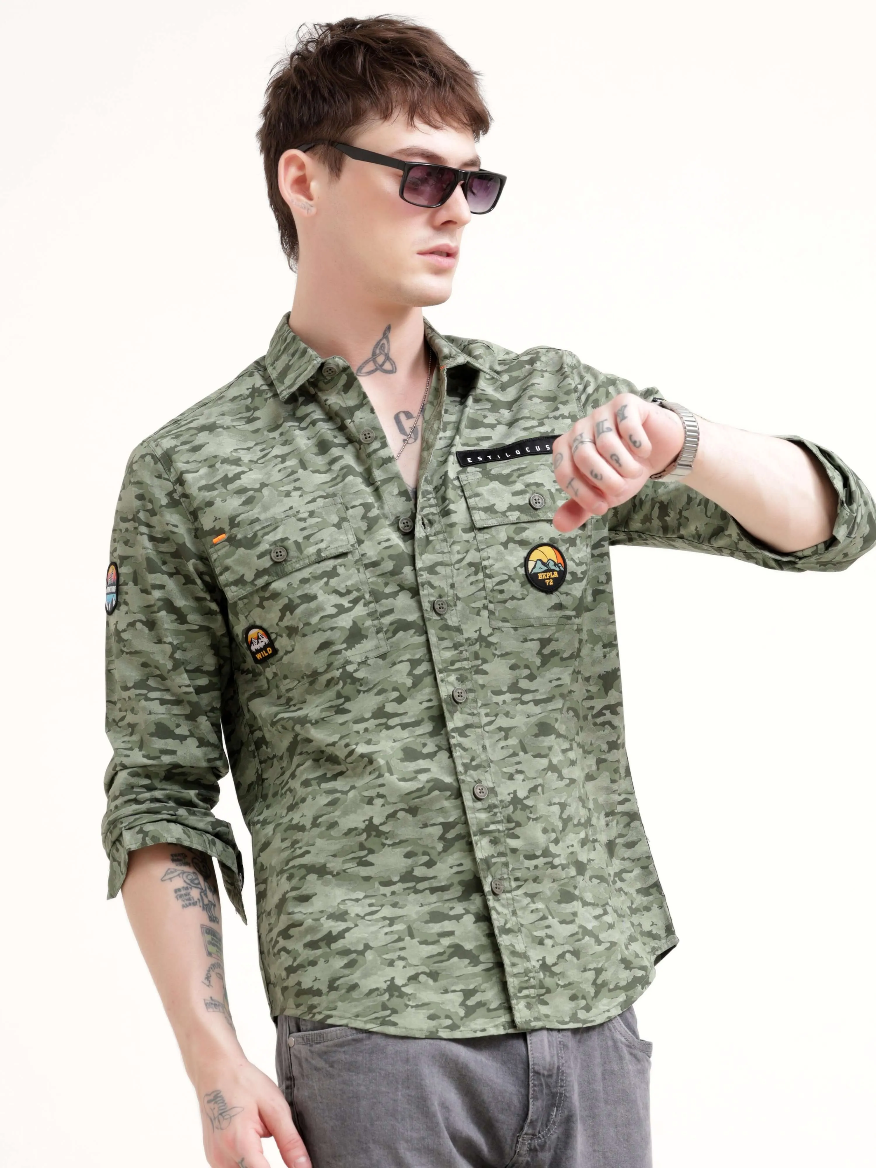 Camo Street Overshirt