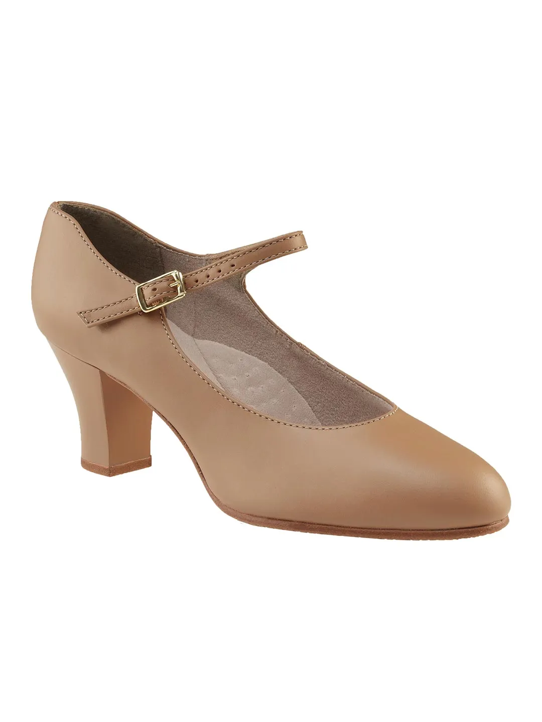 CAPEZIO 650 2" STUDENT FOOTLIGHT CHARACTER SHOE