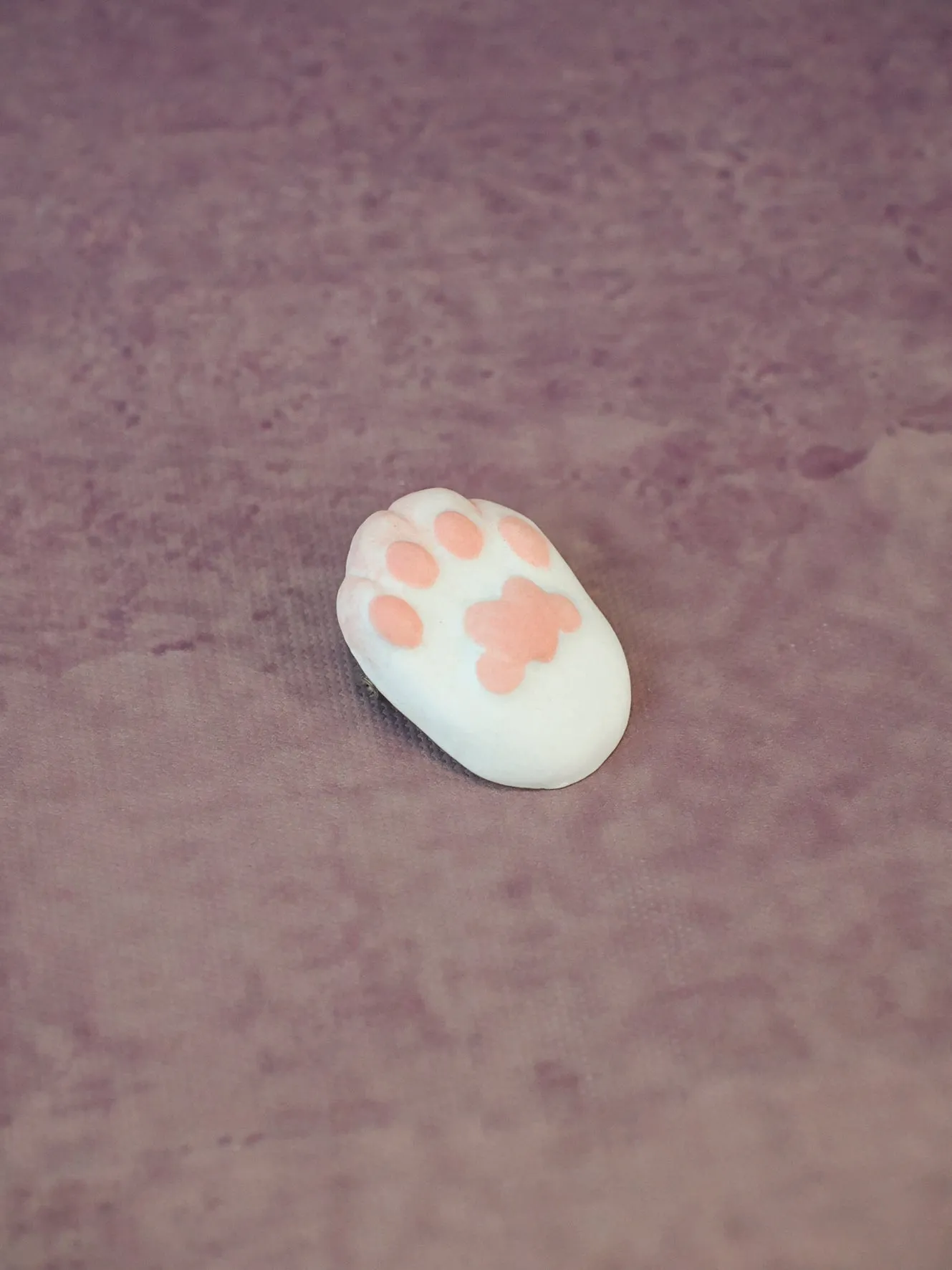 Cathy Au Bunny Paw Brooch