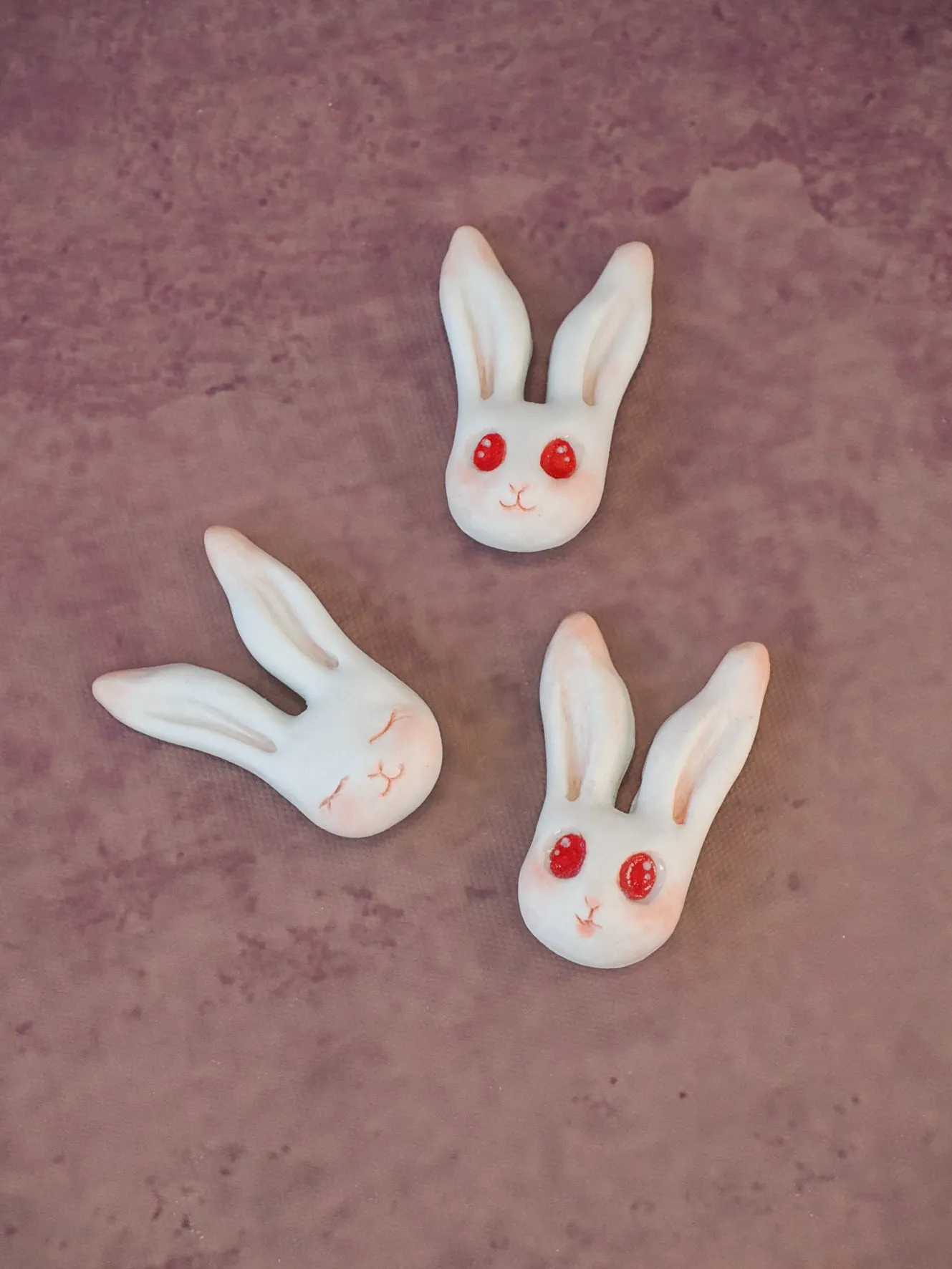 Cathy Au Happy Bunny Brooch
