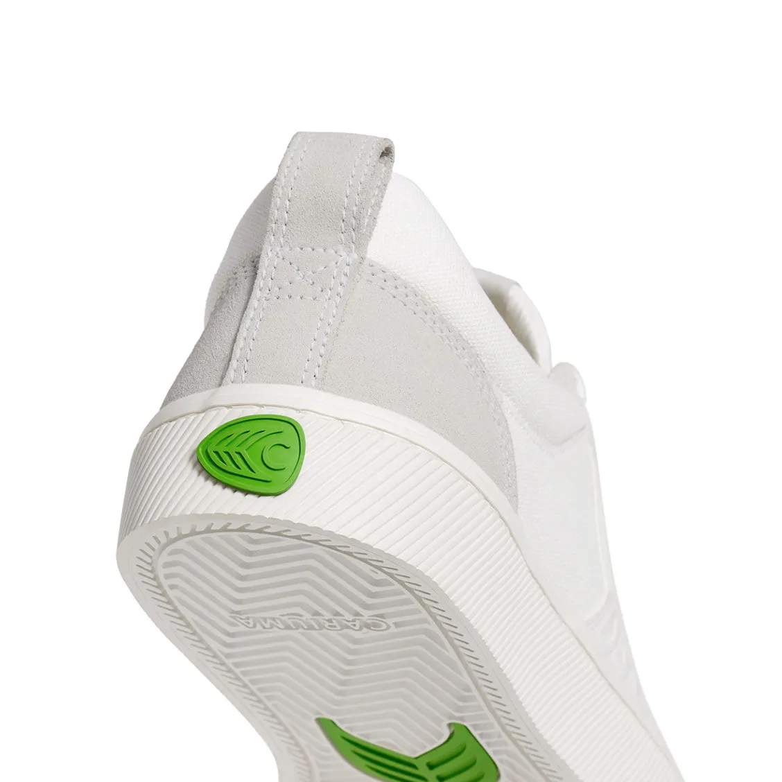 CATIBA PRO OFF-WHITE CANVAS VINTAGE WHITE SUEDE OFF-WHITE LOGO SNEAKER