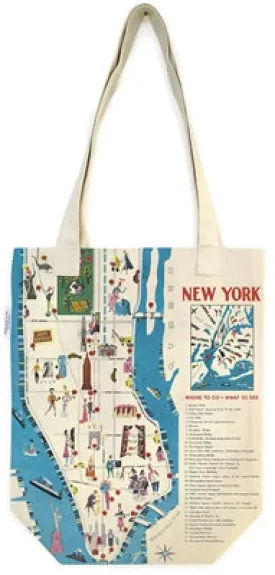 Cavallini Vintage Map Tote