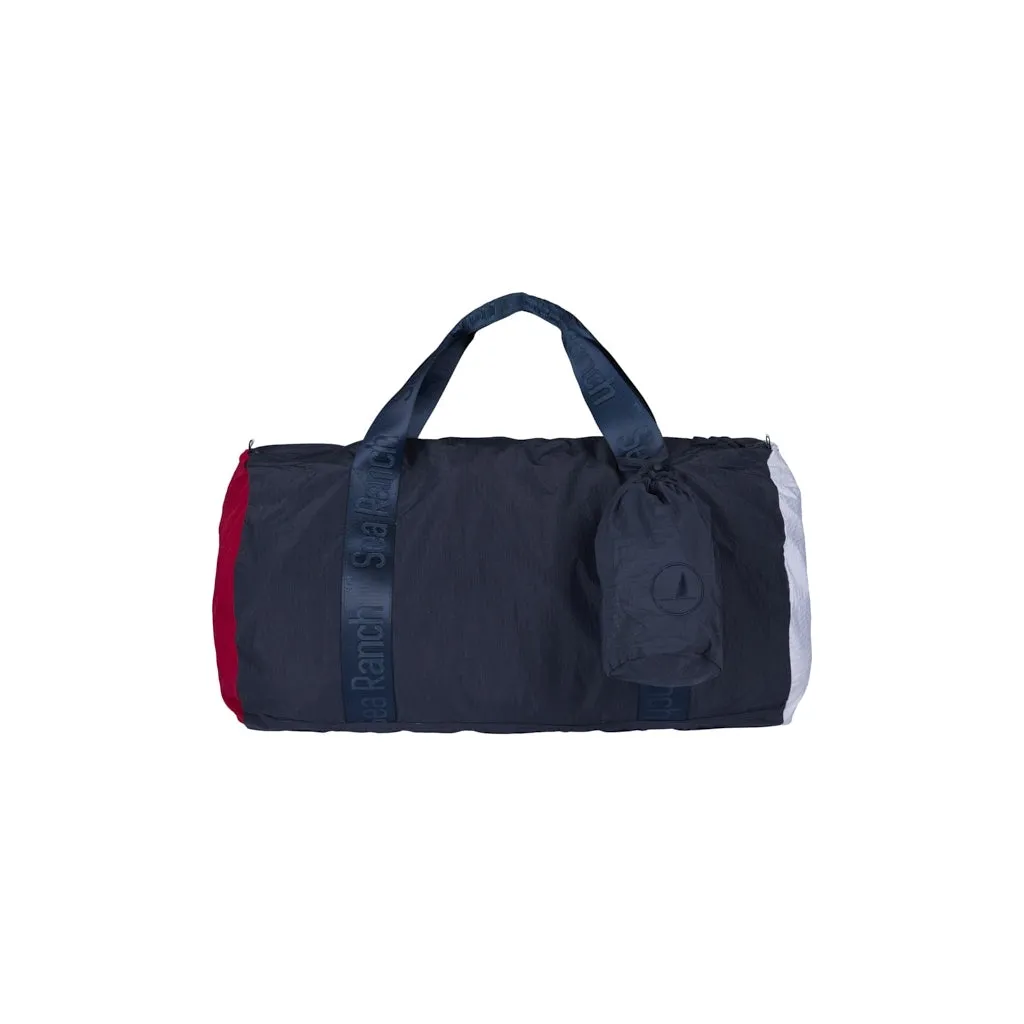 Checked Ripstop Bag - Dark Navy