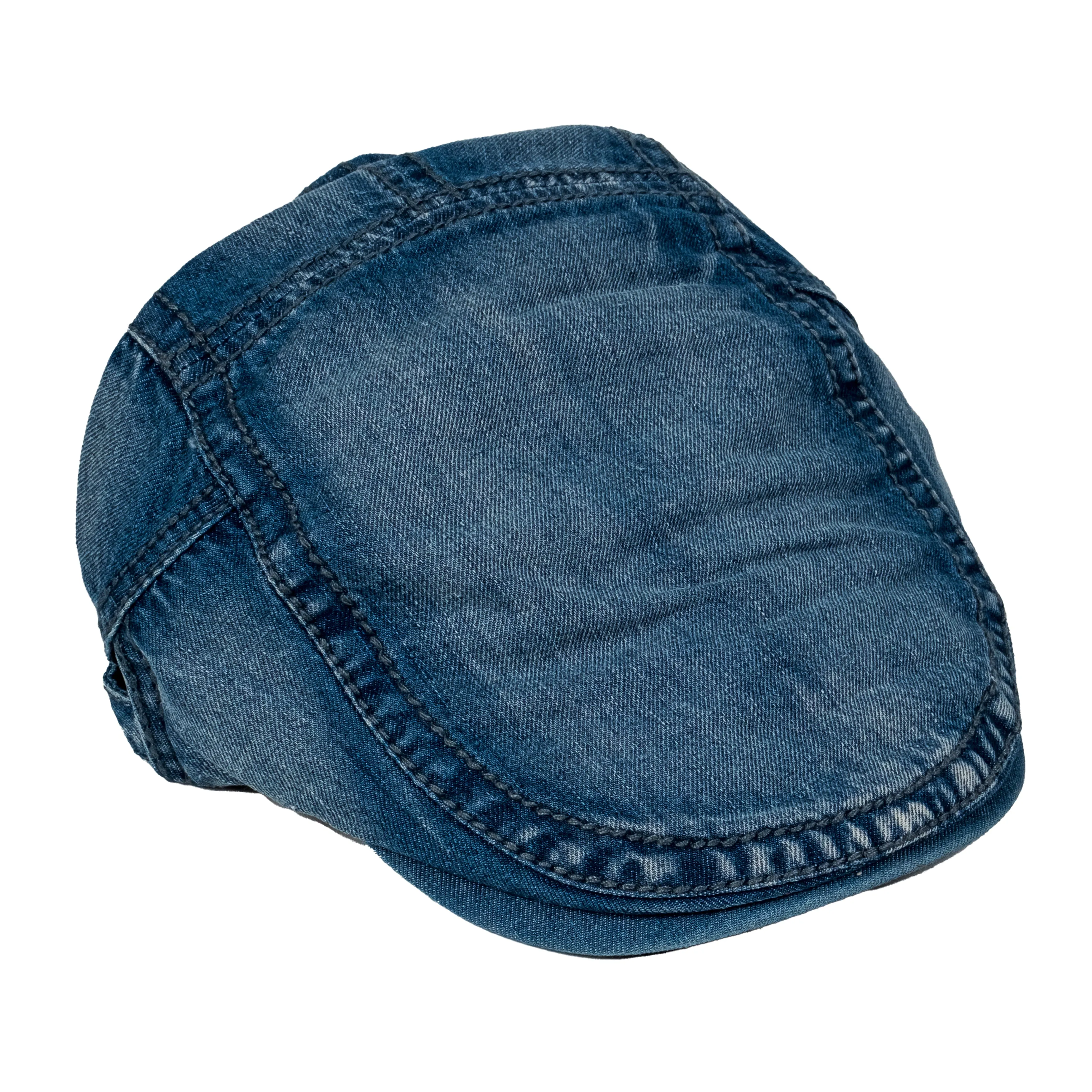 Chokore Denim Flat Ivy Cap (Blue)