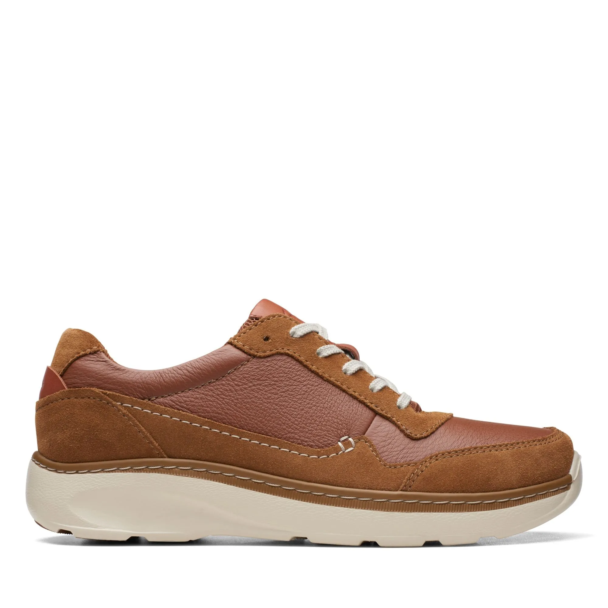 Clarks ChartLite Move Dark Tan Leather