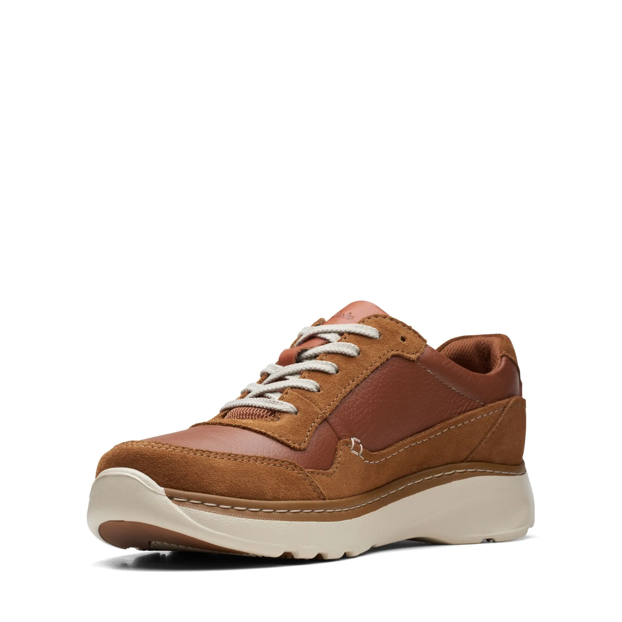 Clarks ChartLite Move Dark Tan Leather