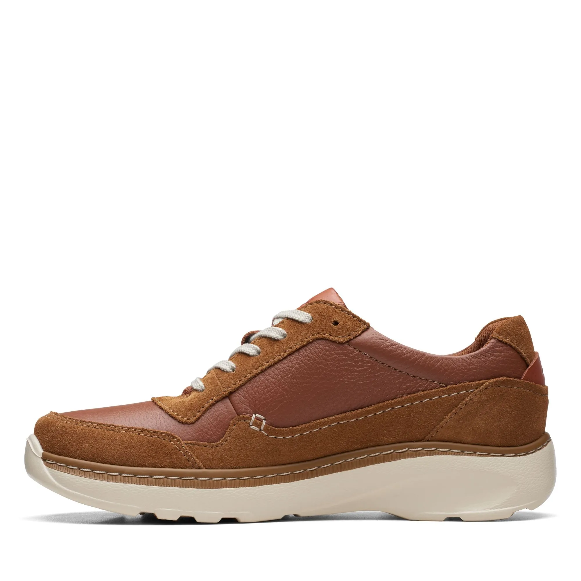 Clarks ChartLite Move Dark Tan Leather