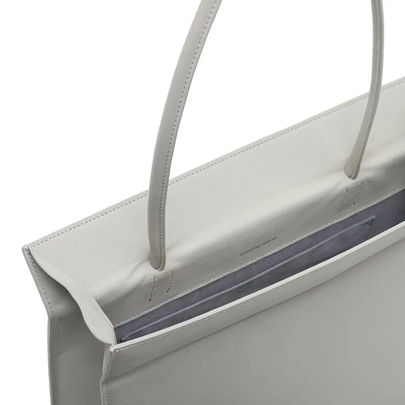 Click Medium Foldable Shoulder Bag - Gray