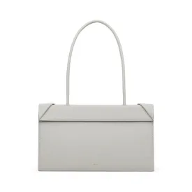 Click Medium Foldable Shoulder Bag - Gray