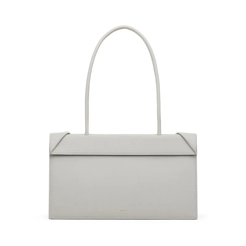 Click Medium Foldable Shoulder Bag - Gray